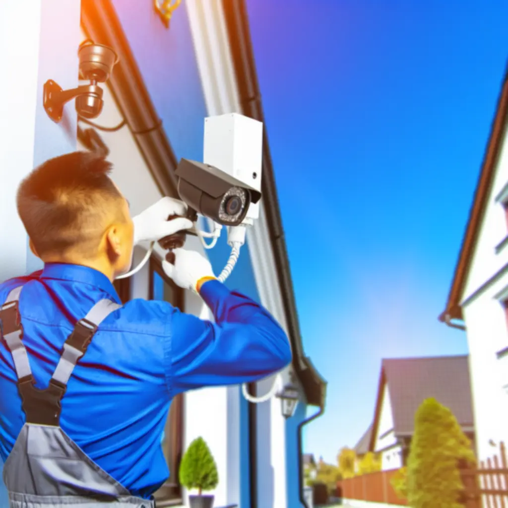 Montaż kamer CCTV w budynku mieszkalnym