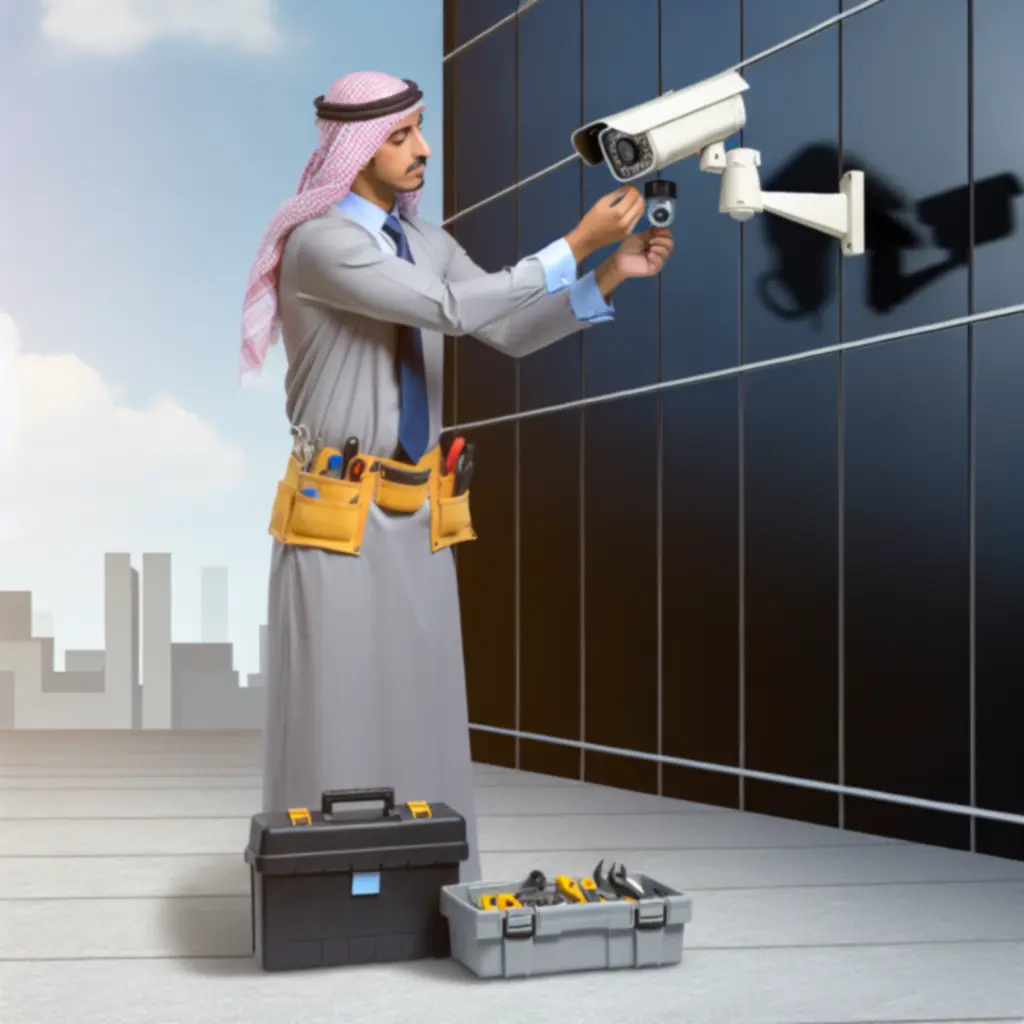 Schemat procesu instalacji systemu bezpieczeństwa od wyboru do konfiguracji