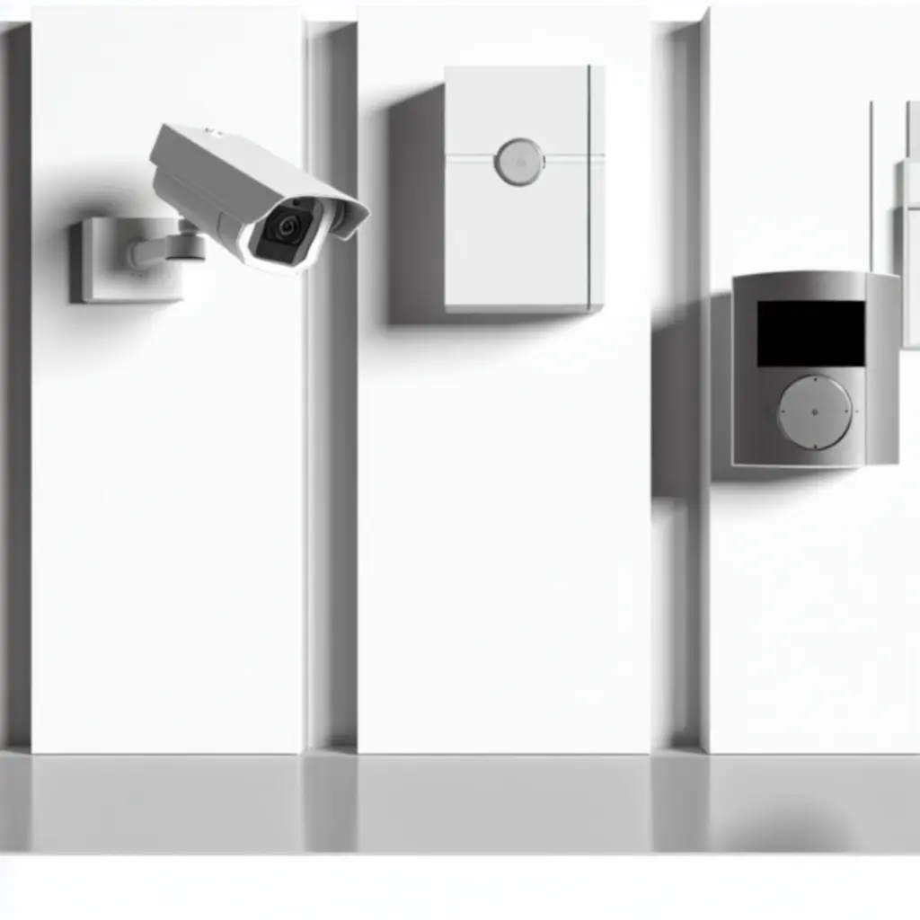 Przegląd kategorii produktów: kamery, alarmy i kontrola dostępu