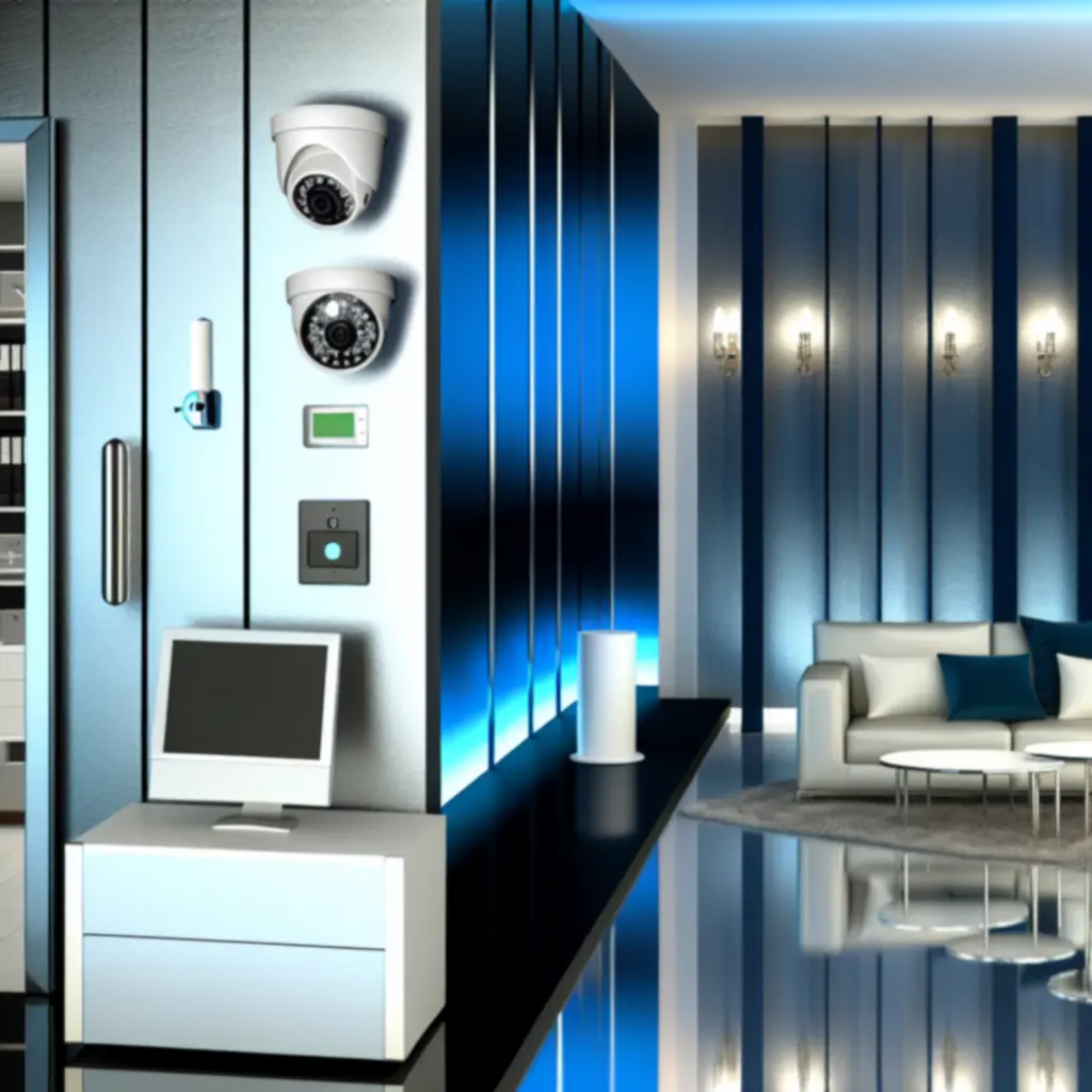 Galeria produktów zabezpieczeń zamontowanych w różnych przestrzeniach